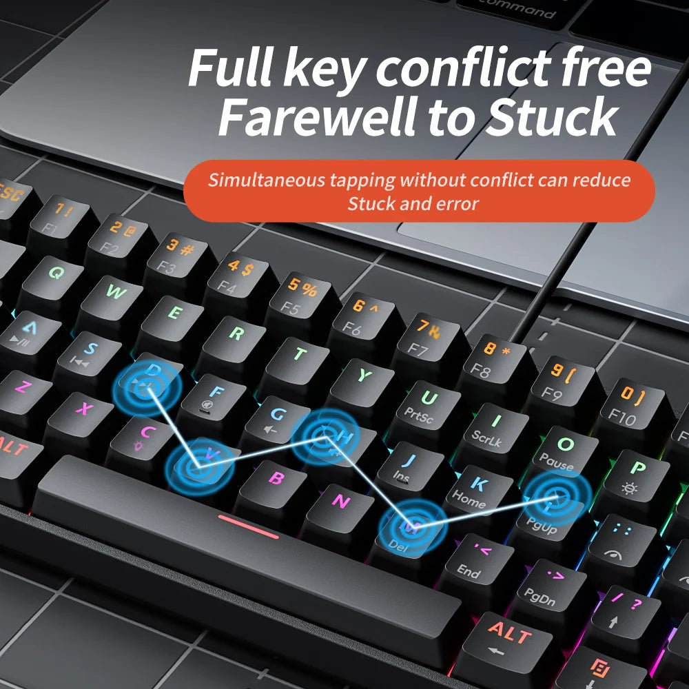 Teclado mecánico MUCAI 61Key Esports