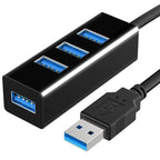 Portable 4-Port USB 3.0