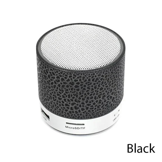 Mini altavoz Bluetooth inalámbrico con LED