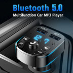 Bluetooth 5.0 MP3 Car Player 3.1A