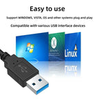 Portable 4-Port USB 3.0