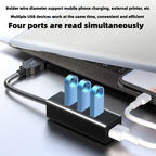 Portable 4-Port USB 3.0