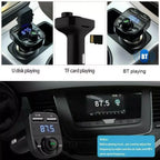 Cargador de coche inalámbrico Bluetooth FM
