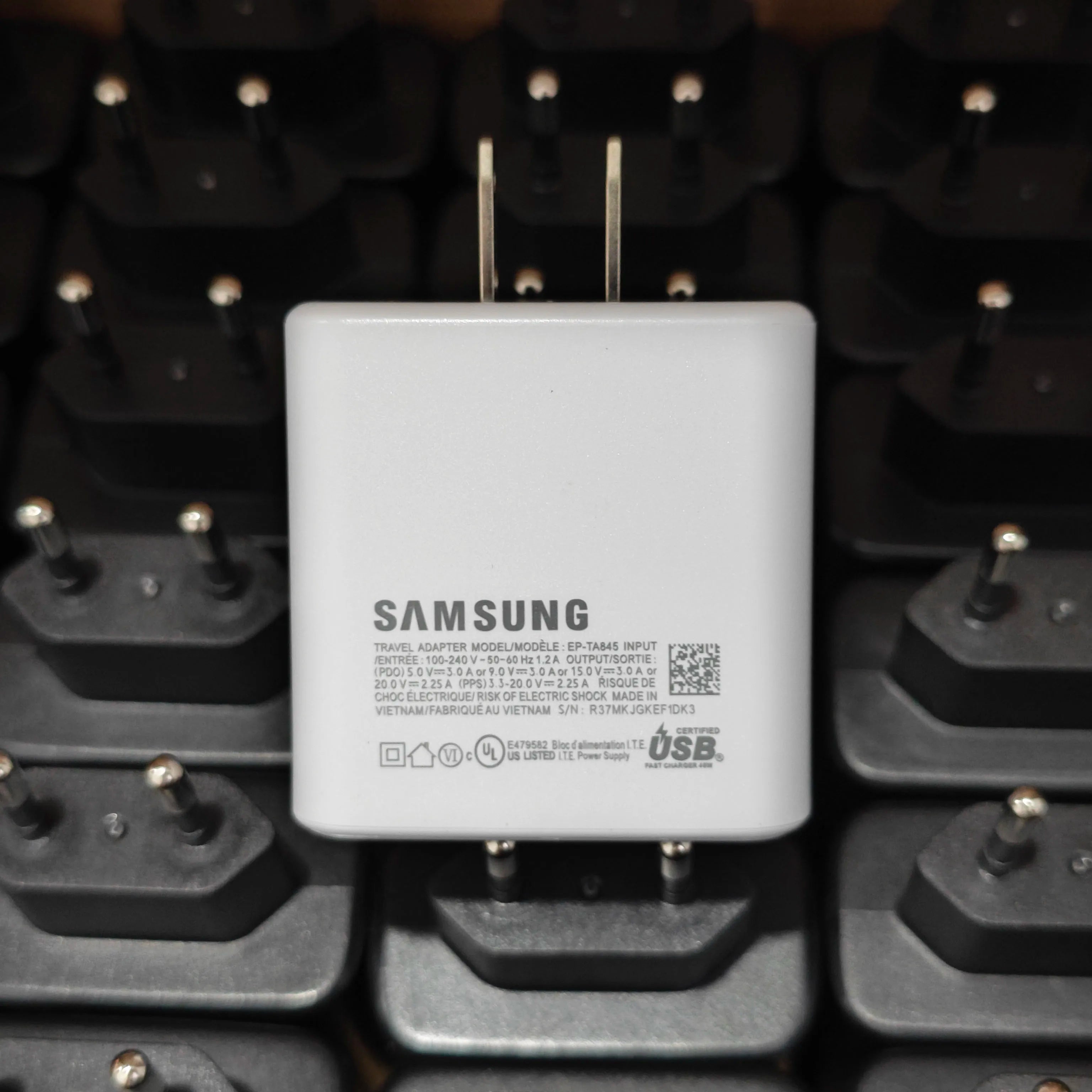 Cargador SAMSUNG de 45 W tipo C