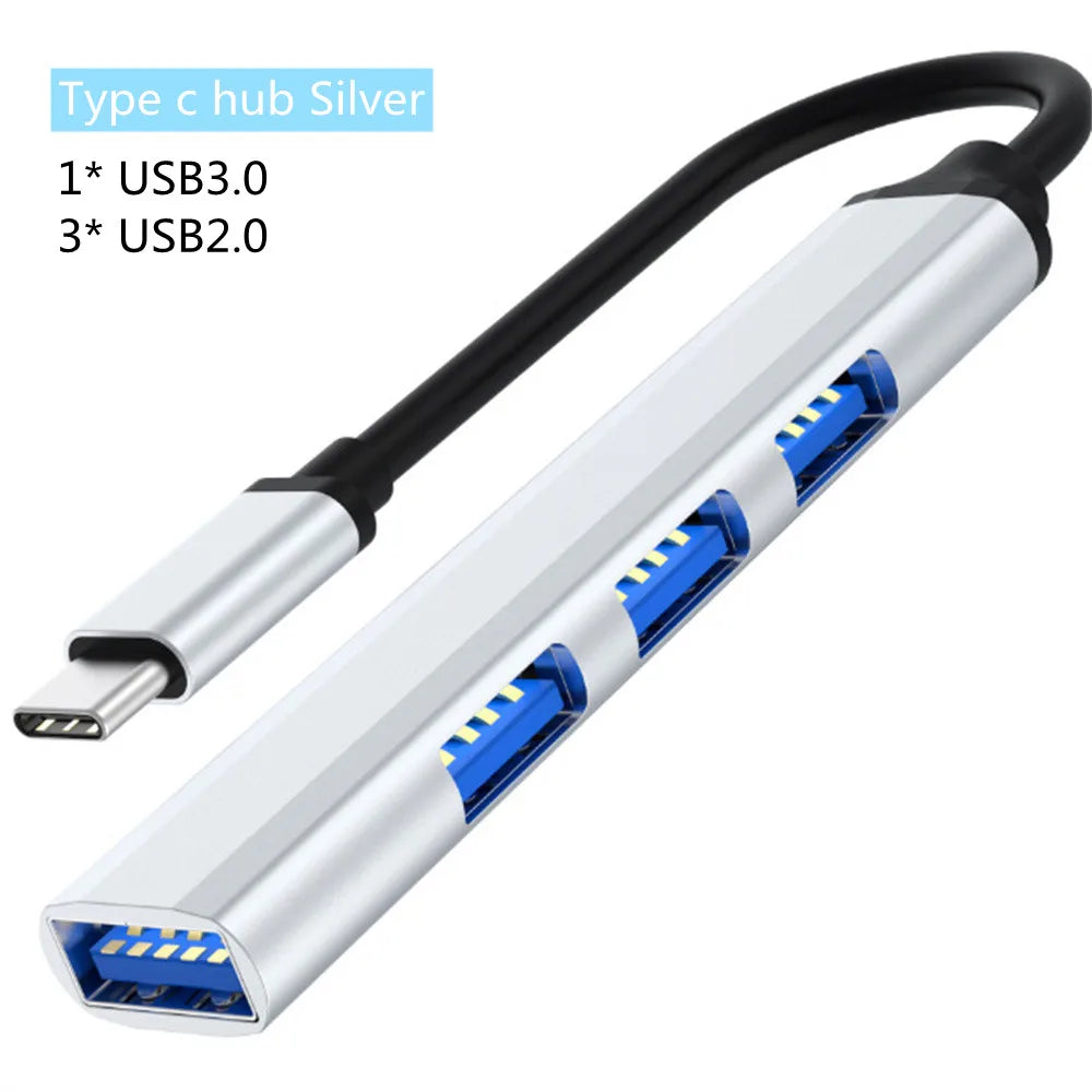 Concentrador USB tipo C 3.0 3.1