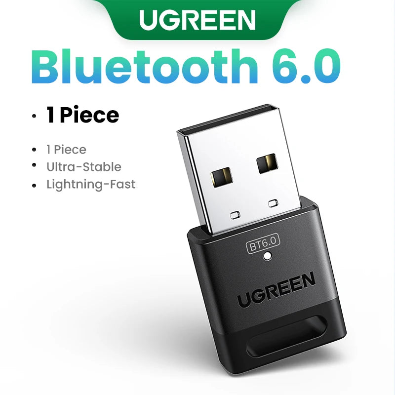 UGREEN USB Bluetooth 6.0 Bluetooth 5.4 Adapter