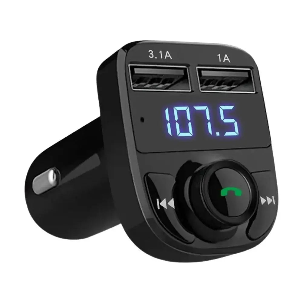Cargador de coche inalámbrico Bluetooth FM