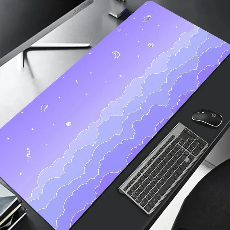 Alfombrilla para ratón Gamer Purple Clouds