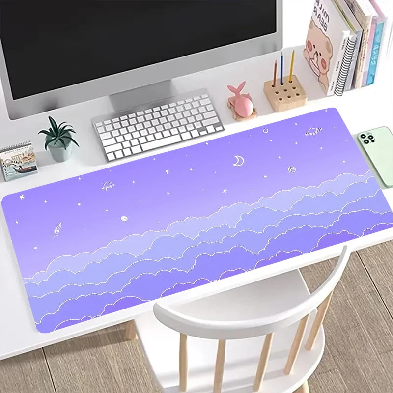 Alfombrilla para ratón Gamer Purple Clouds