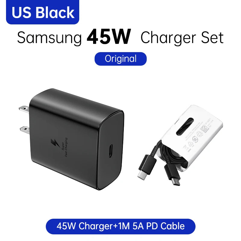 Cargador SAMSUNG de 45 W tipo C